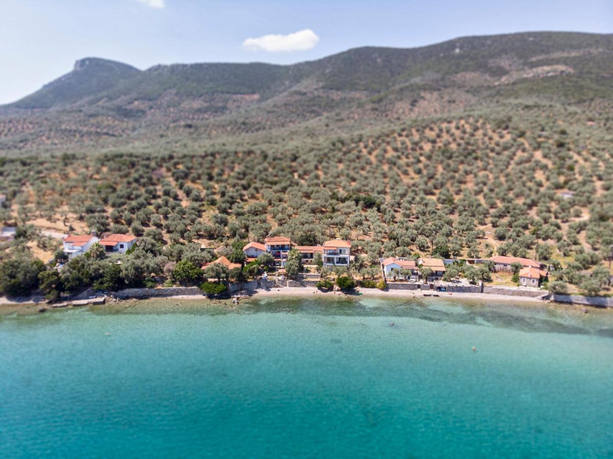 Villas Nies Seaside Appartments Sourpi ภายนอก รูปภาพ