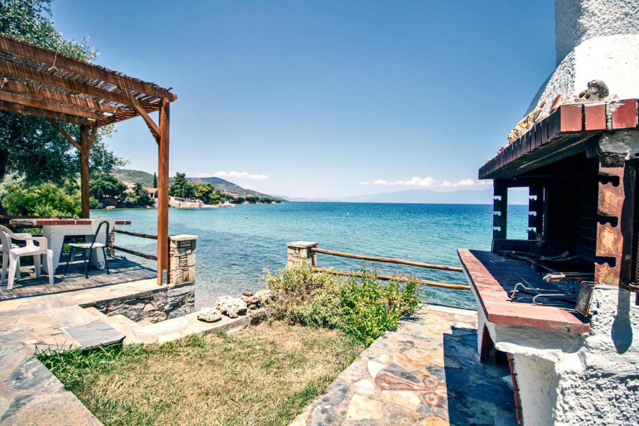 Villas Nies Seaside Appartments Sourpi ภายนอก รูปภาพ
