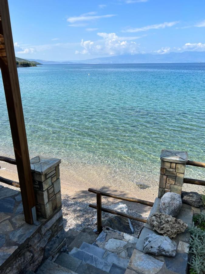 Villas Nies Seaside Appartments Sourpi ภายนอก รูปภาพ