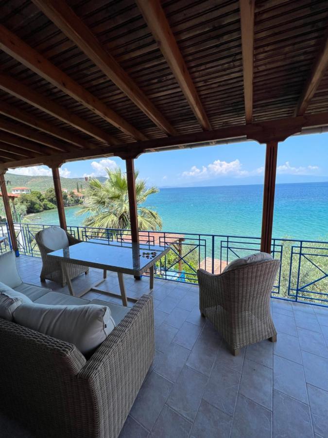 Villas Nies Seaside Appartments Sourpi ภายนอก รูปภาพ