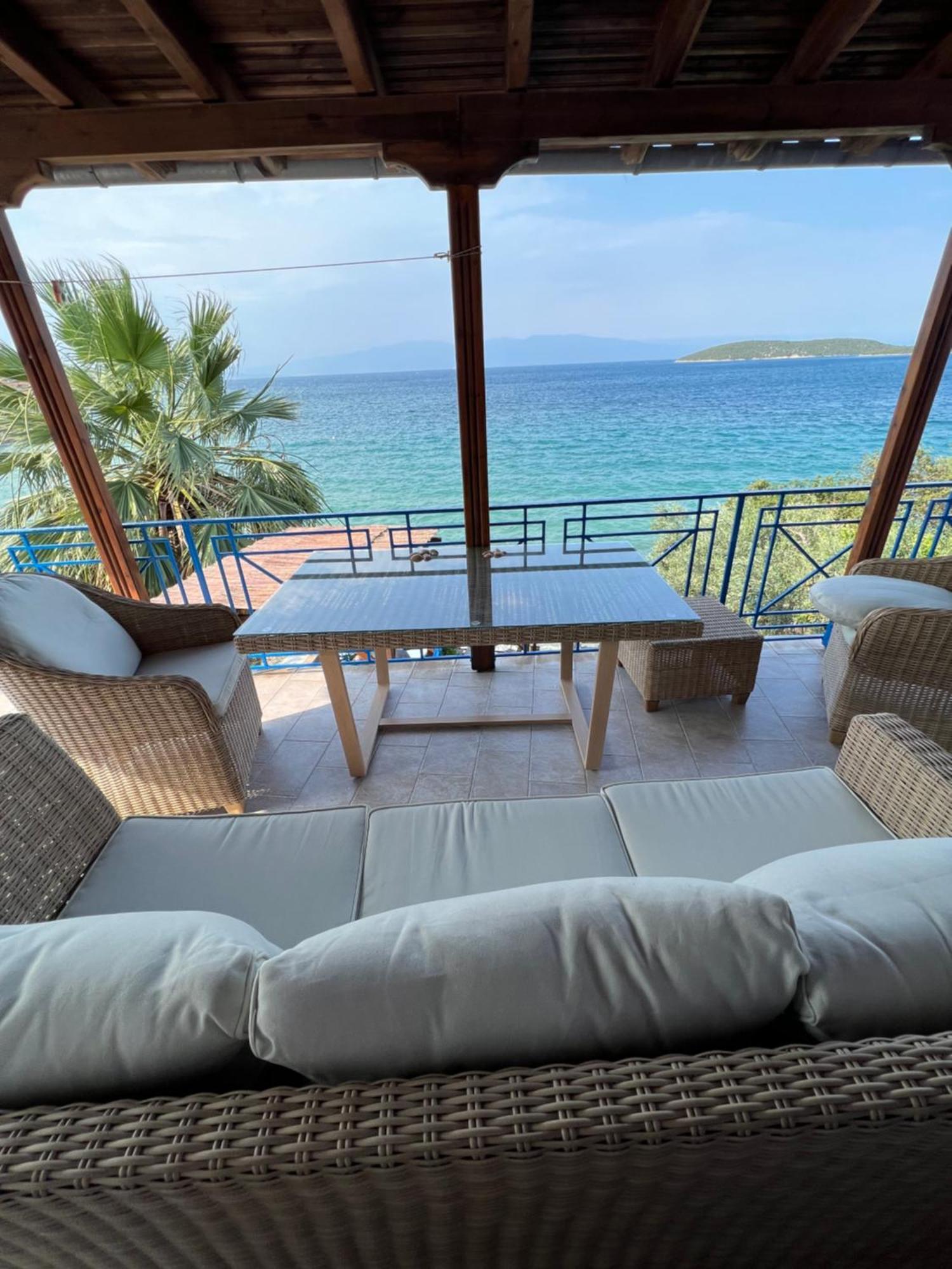 Villas Nies Seaside Appartments Sourpi ภายนอก รูปภาพ