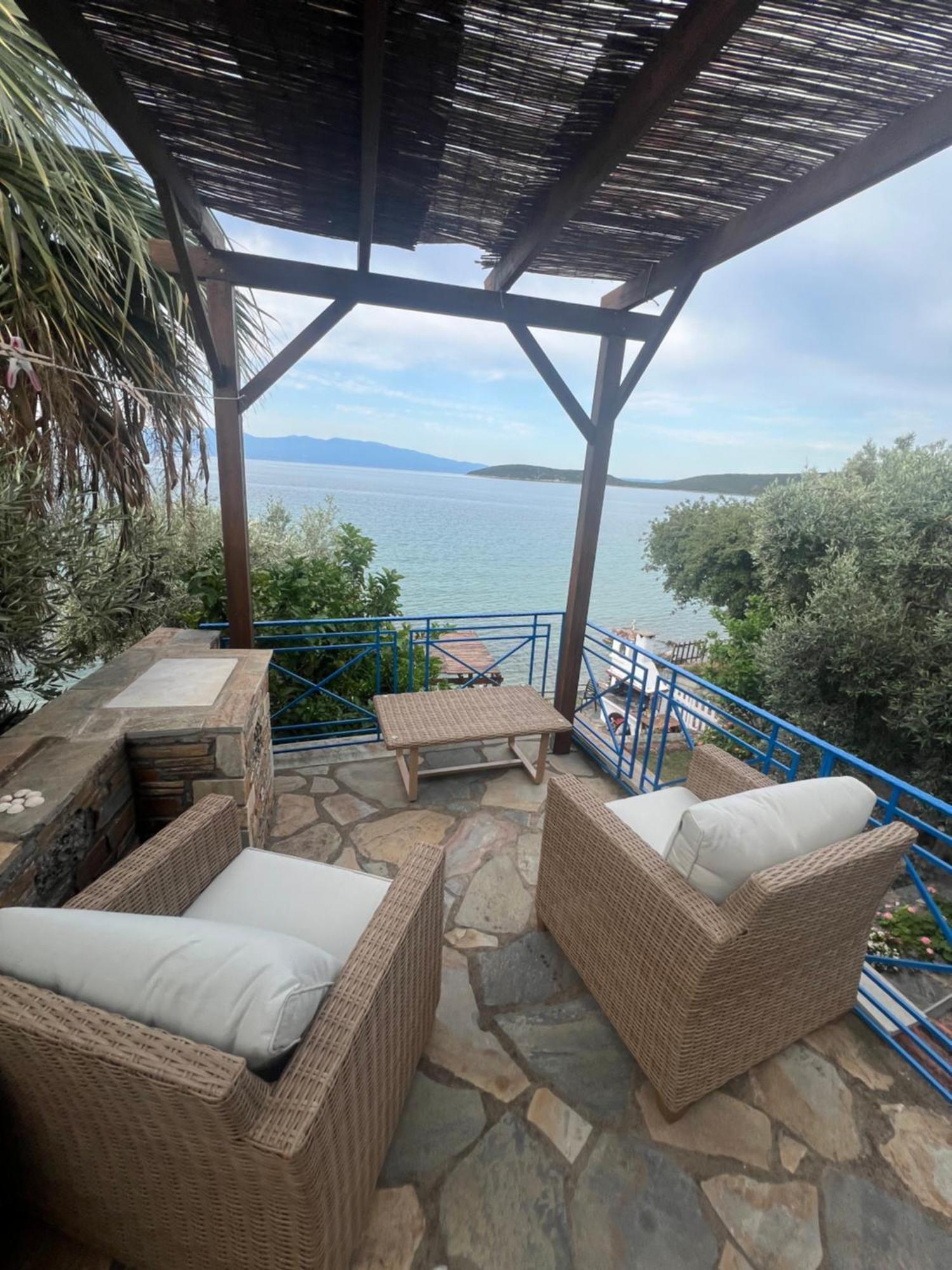 Villas Nies Seaside Appartments Sourpi ภายนอก รูปภาพ