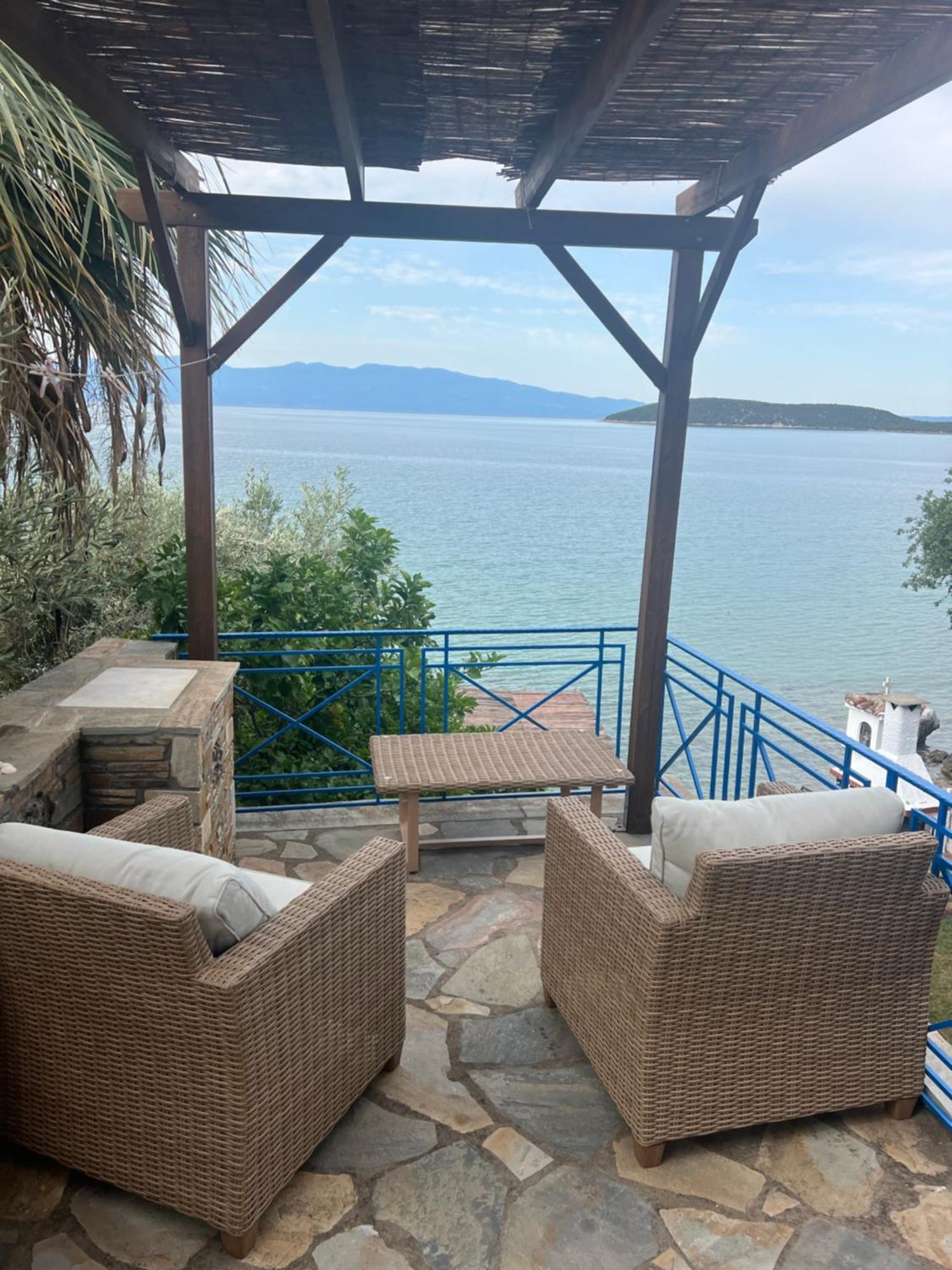Villas Nies Seaside Appartments Sourpi ภายนอก รูปภาพ