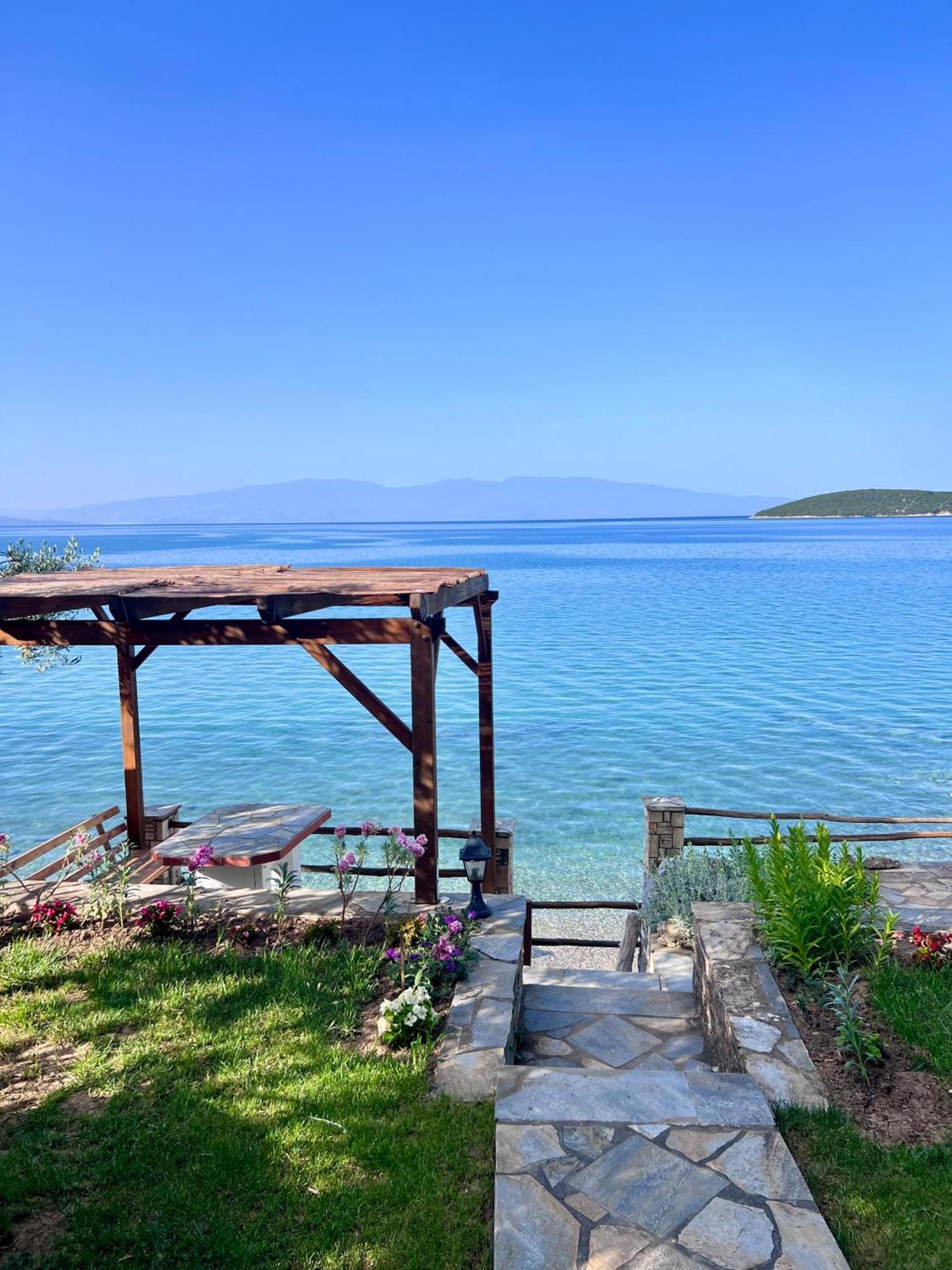 Villas Nies Seaside Appartments Sourpi ภายนอก รูปภาพ
