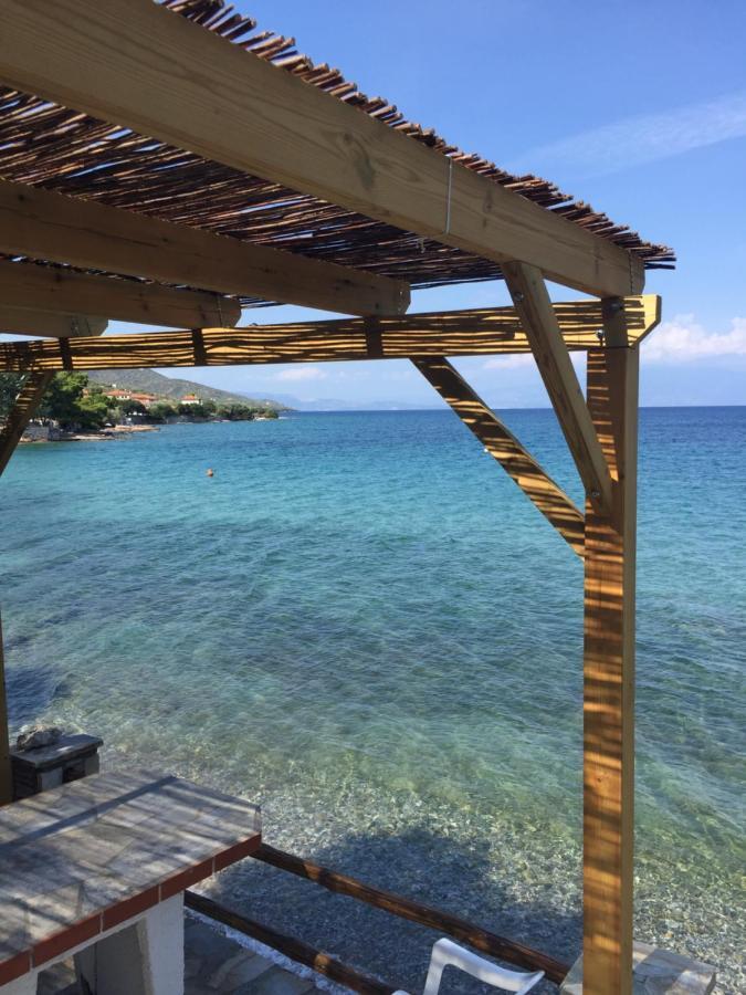 Villas Nies Seaside Appartments Sourpi ภายนอก รูปภาพ